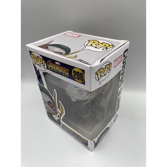 Funko Pop! Avengers Infinity War - #290 Corvus Glaive Vinyl Figure NEW In Box - Picture 5 of 7